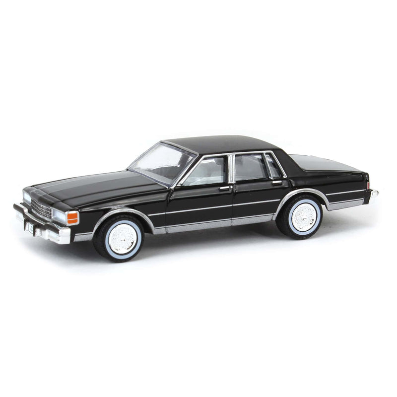 1/64 1988 Chevy Caprice Classic Brougham, Black, Rick's Auto Sales, LP Diecast Exclusive