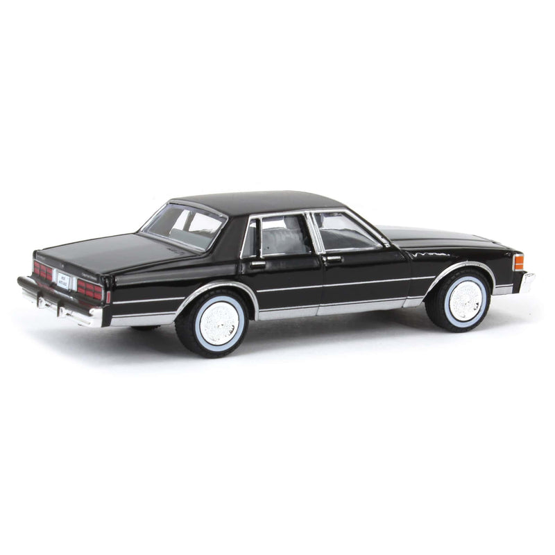 1/64 1988 Chevy Caprice Classic Brougham, Black, Rick's Auto Sales, LP Diecast Exclusive