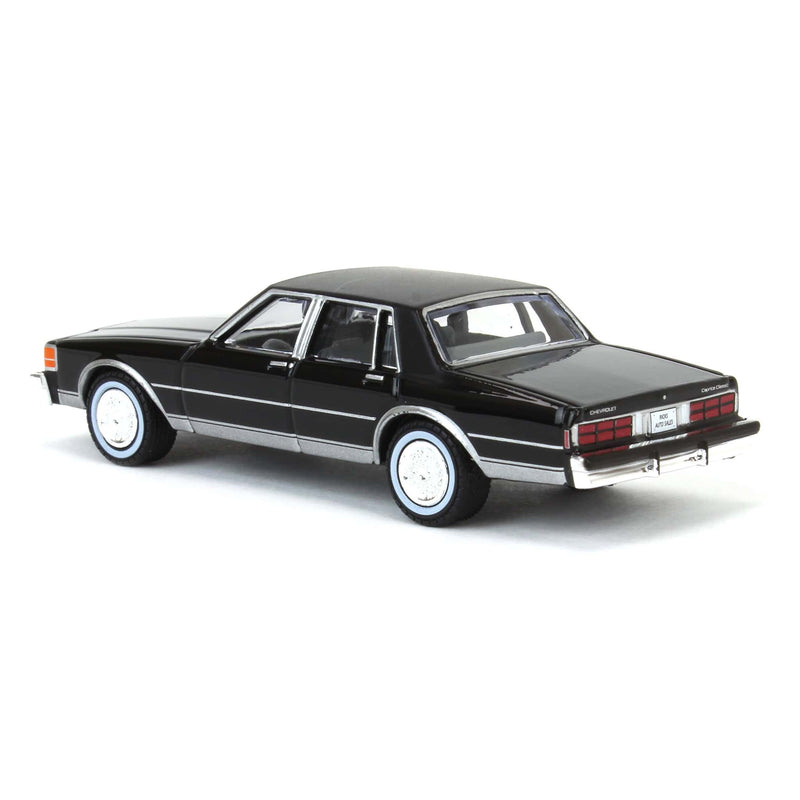 1/64 1988 Chevy Caprice Classic Brougham, Black, Rick's Auto Sales, LP Diecast Exclusive
