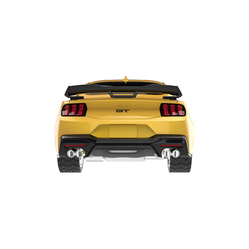 1/64 2024 Ford Mustang GT (S650) Remote Control Car Combo Set with Controller & Case, Yellow Splash, The Factory Fresh Series by GreenLight Collectibles