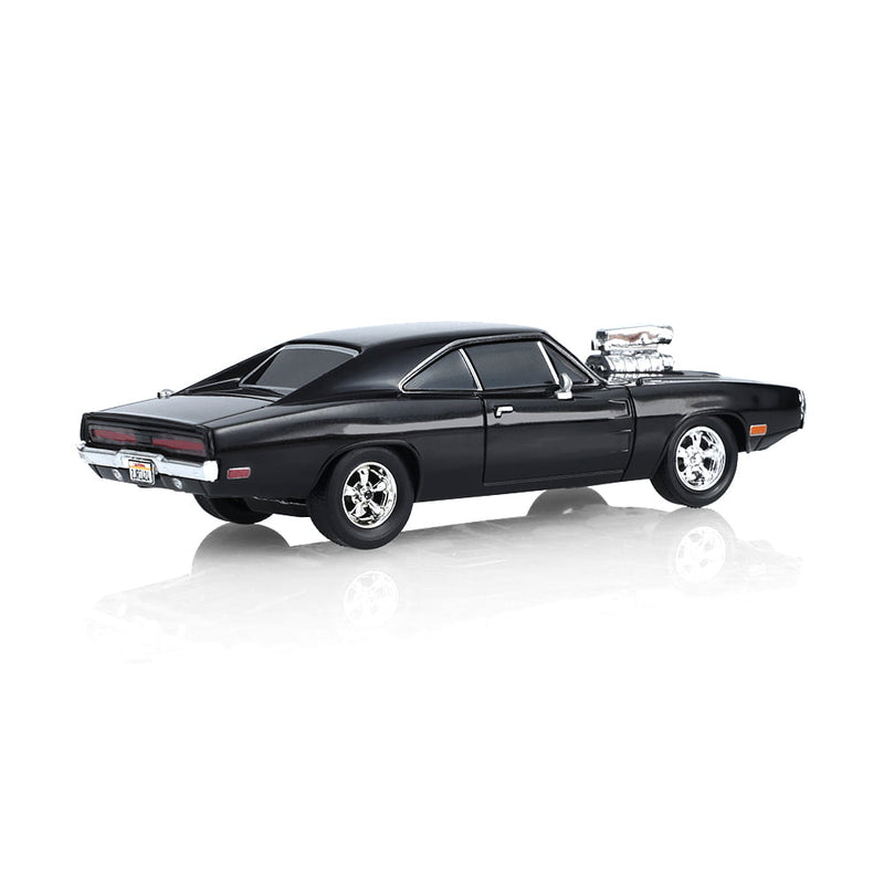 1/64 1970 Dodge Charger R/T Remote Control Car Combo Set with Controller & Case, The Fast & the Furious Dom's Charger by GreenLight Collectibles
