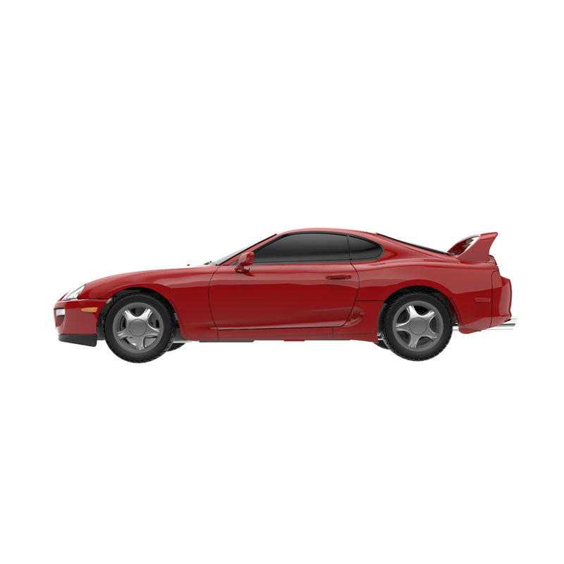 1/64 1994 Toyota Supra (A80) RZ Remote Control Car Combo Set with Controller & Case, Renaissance Red (Paint Code 3L2), The Factory Fresh Series by GreenLight Collectibles