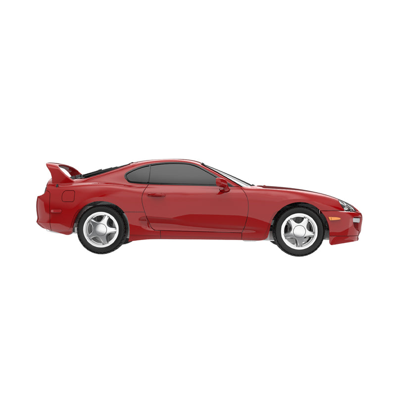 1/64 1994 Toyota Supra (A80) RZ Remote Control Car Combo Set with Controller & Case, Renaissance Red (Paint Code 3L2), The Factory Fresh Series by GreenLight Collectibles