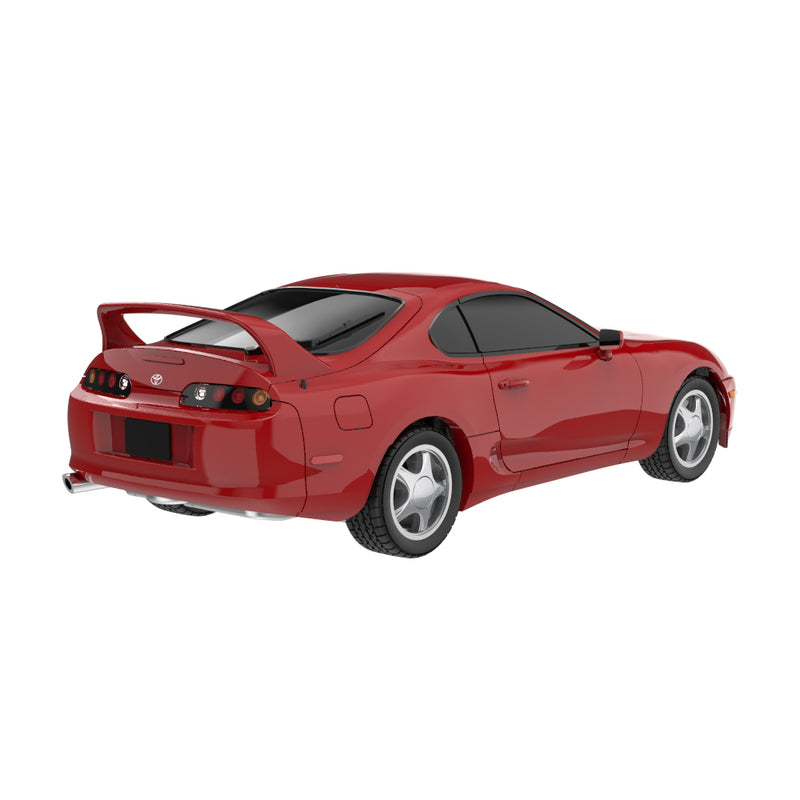 1/64 1994 Toyota Supra (A80) RZ Remote Control Car Combo Set with Controller & Case, Renaissance Red (Paint Code 3L2), The Factory Fresh Series by GreenLight Collectibles