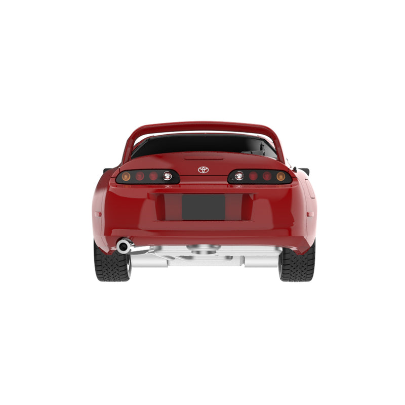 1/64 1994 Toyota Supra (A80) RZ Remote Control Car Combo Set with Controller & Case, Renaissance Red (Paint Code 3L2), The Factory Fresh Series by GreenLight Collectibles