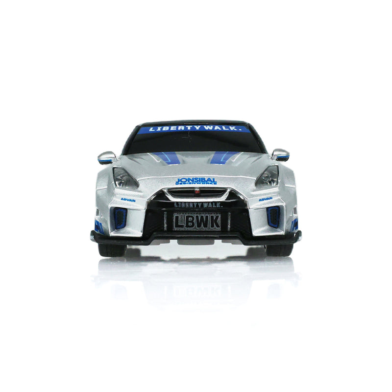 1/64 2017 Nissan LB-Silhouette Works GT 35GT-RR Version II Remote Control Car Combo Set with Controller & Case, GTR-Silhouette-Brian, The Stancer & Tuner Series by GreenLight Collectibles