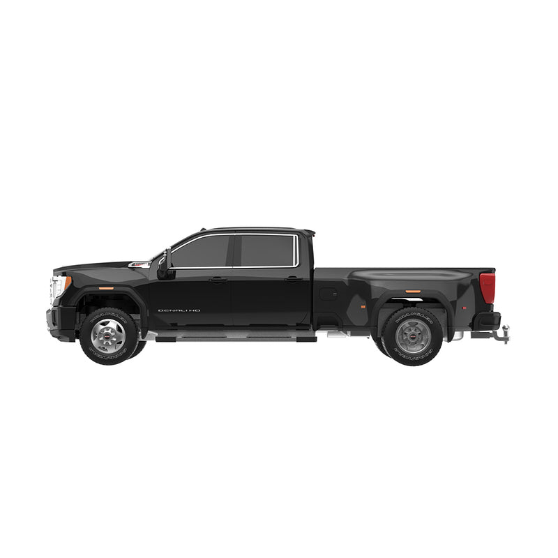 1/64 2022 GMC Sierra 3500 HD Denali (Heavy Duty) Remote Control Pickup Truck Combo Set with Controller & Case, Onyx Black, The Factory Fresh Series by GreenLight Collectibles
