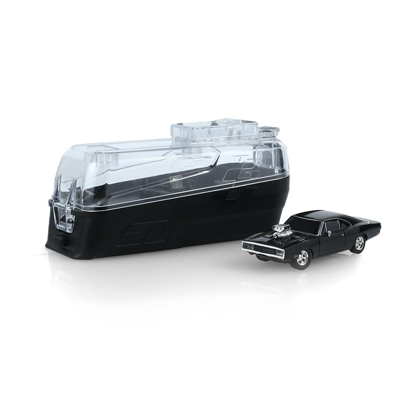 1/64 1970 Dodge Charger R/T Remote Control Car & Case, The Fast & the Furious Dom's Charger by GreenLight Collectibles