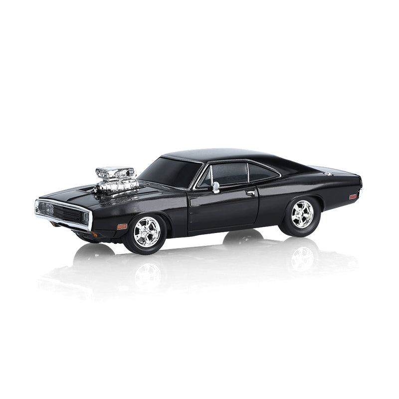 1/64 1970 Dodge Charger R/T Remote Control Car & Case, The Fast & the Furious Dom's Charger by GreenLight Collectibles