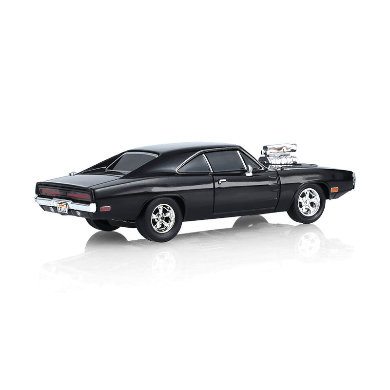 1/64 1970 Dodge Charger R/T Remote Control Car & Case, The Fast & the Furious Dom's Charger by GreenLight Collectibles