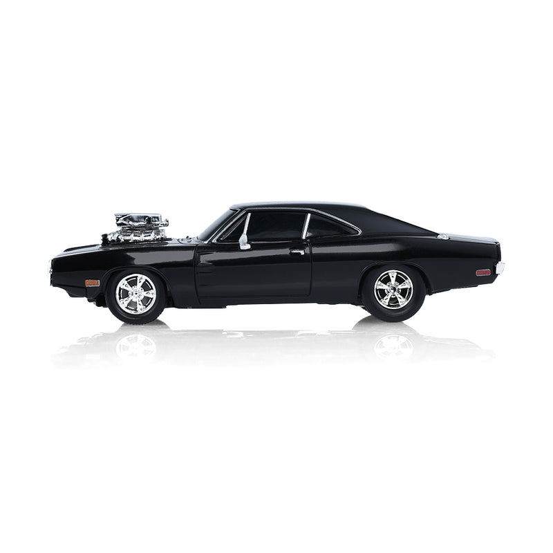 1/64 1970 Dodge Charger R/T Remote Control Car & Case, The Fast & the Furious Dom's Charger by GreenLight Collectibles