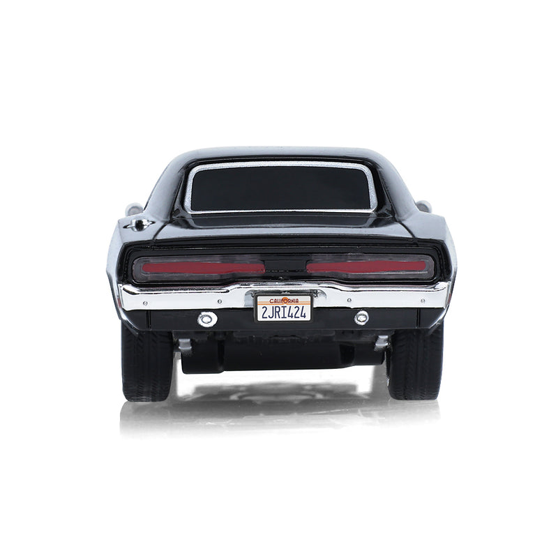 1/64 1970 Dodge Charger R/T Remote Control Car & Case, The Fast & the Furious Dom's Charger by GreenLight Collectibles