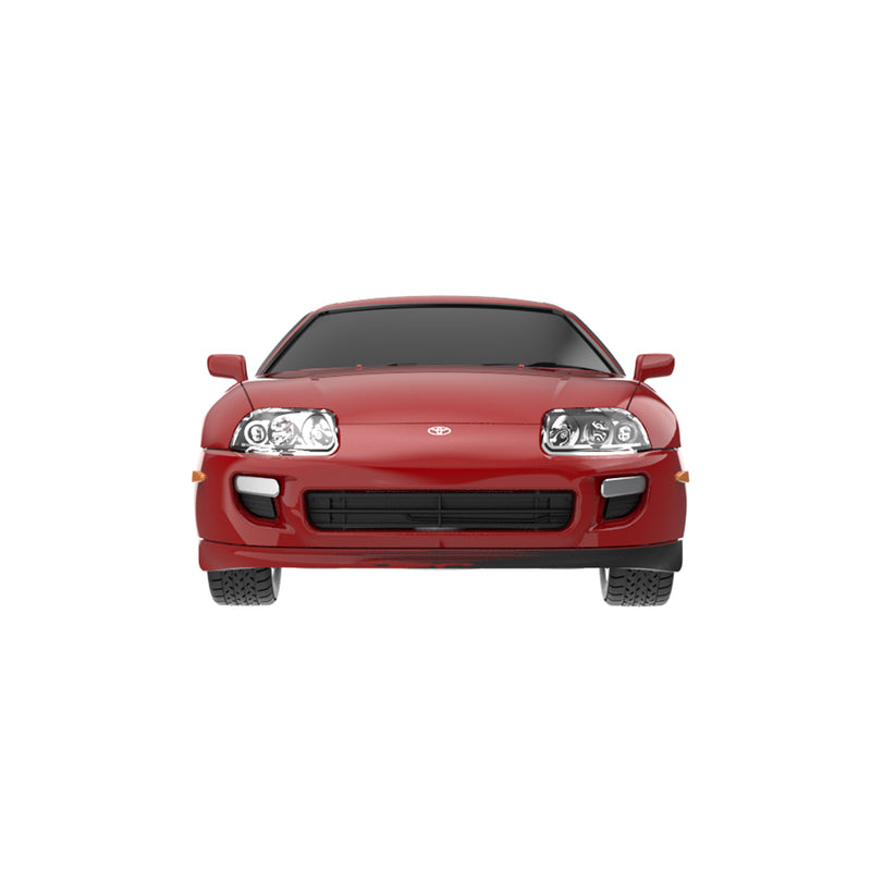 1/64 1994 Toyota Supra (A80) RZ Remote Control Car & Case, Renaissance Red (Paint Code 3L2), The Factory Fresh Series by GreenLight Collectibles