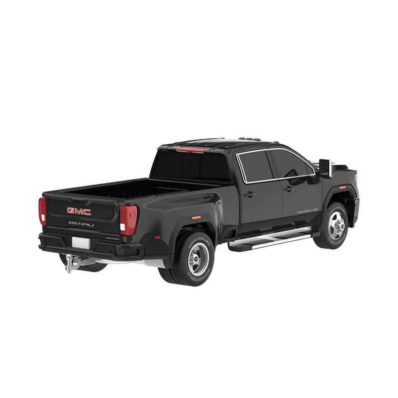 1/64 2022 GMC Sierra 3500 HD Denali (Heavy Duty) Remote Control Pickup Truck & Case, Onyx Black, The Factory Fresh Series by GreenLight Collectibles