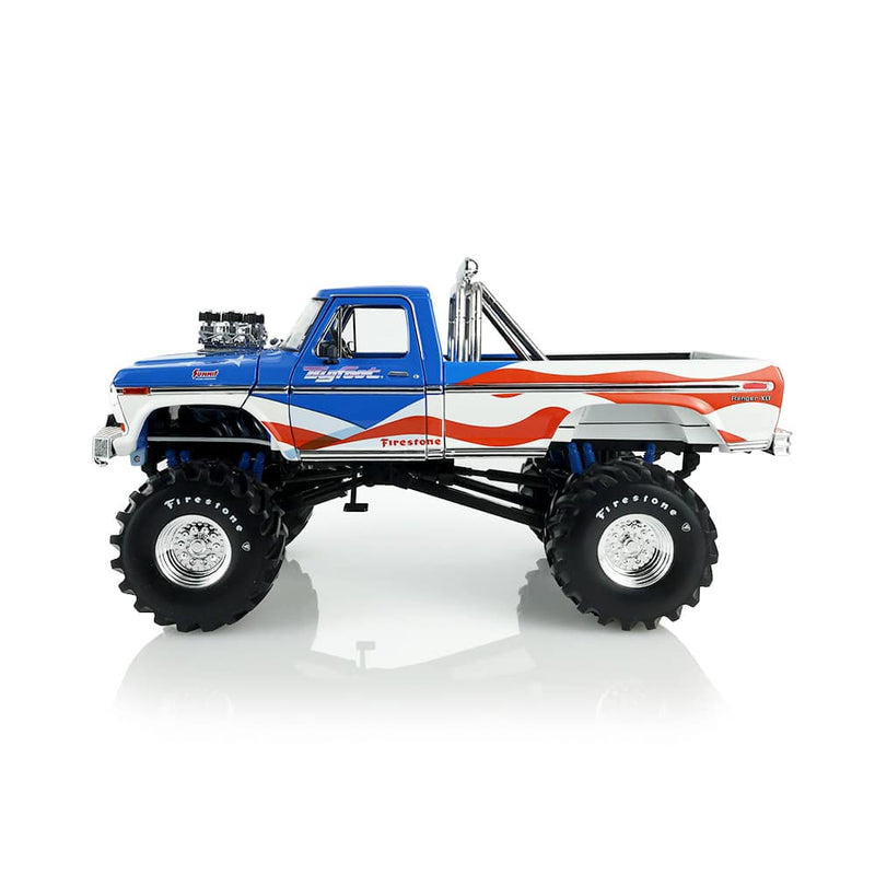 1/18 1979 Ford F-250 Monster Truck USA 250 Tribute Bigfoot #1 with Bob Chandler Standing Figure, The Kings of Crunch Series by GreenLight Collectibles