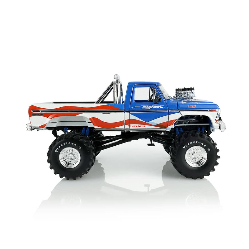 1/18 1979 Ford F-250 Monster Truck USA 250 Tribute Bigfoot #1 with Bob Chandler Standing Figure, The Kings of Crunch Series by GreenLight Collectibles