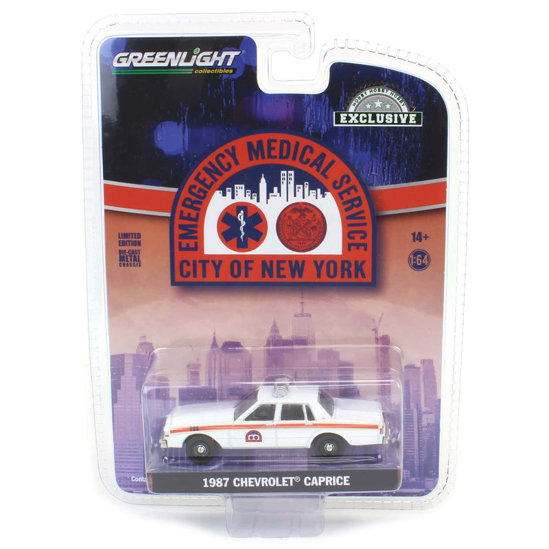 1/64 1987 Chevrolet Caprice, NYC EMS, Hobby Exclusive