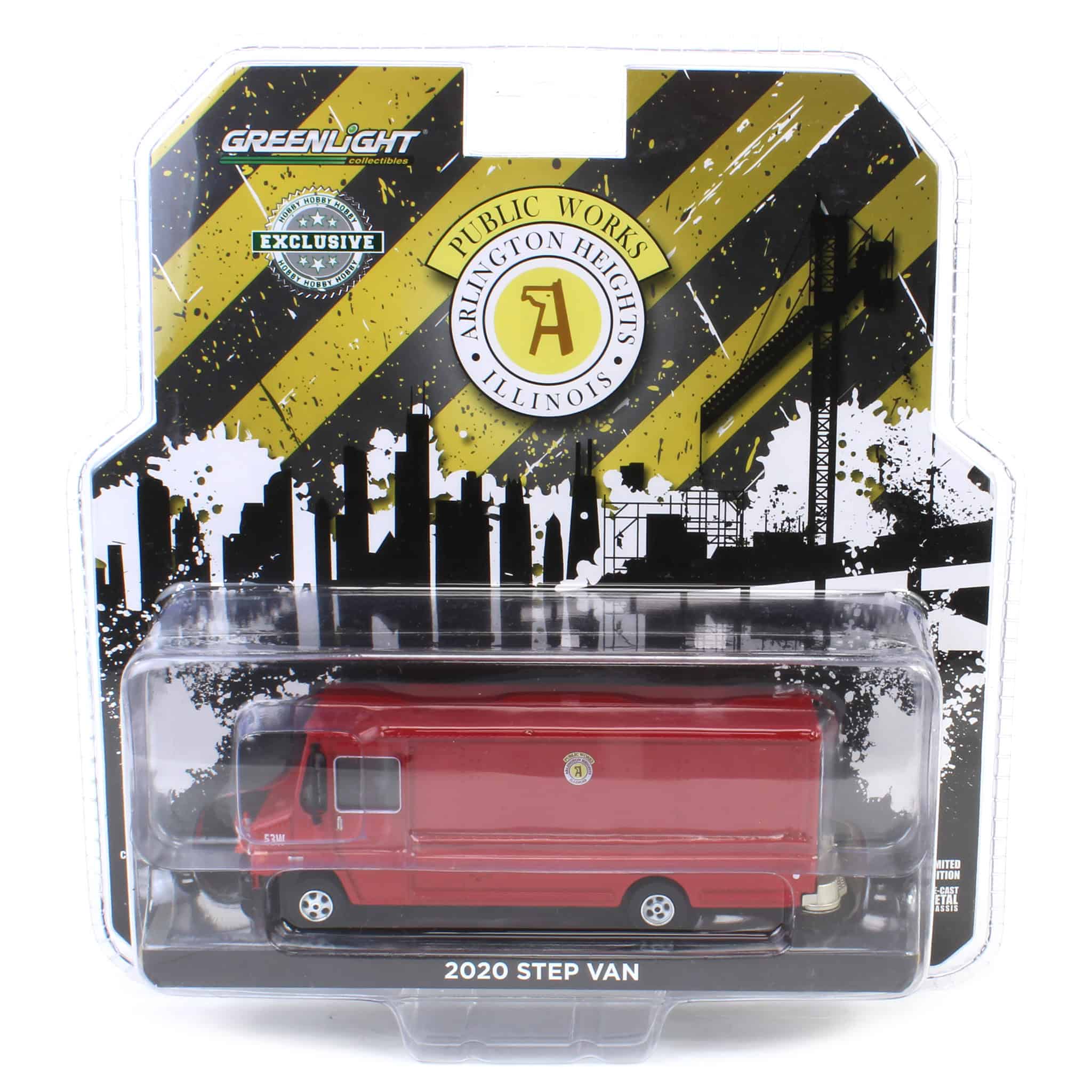 1/64 2020 Step Van with Traffic Cone Mounts, Village of Arlington