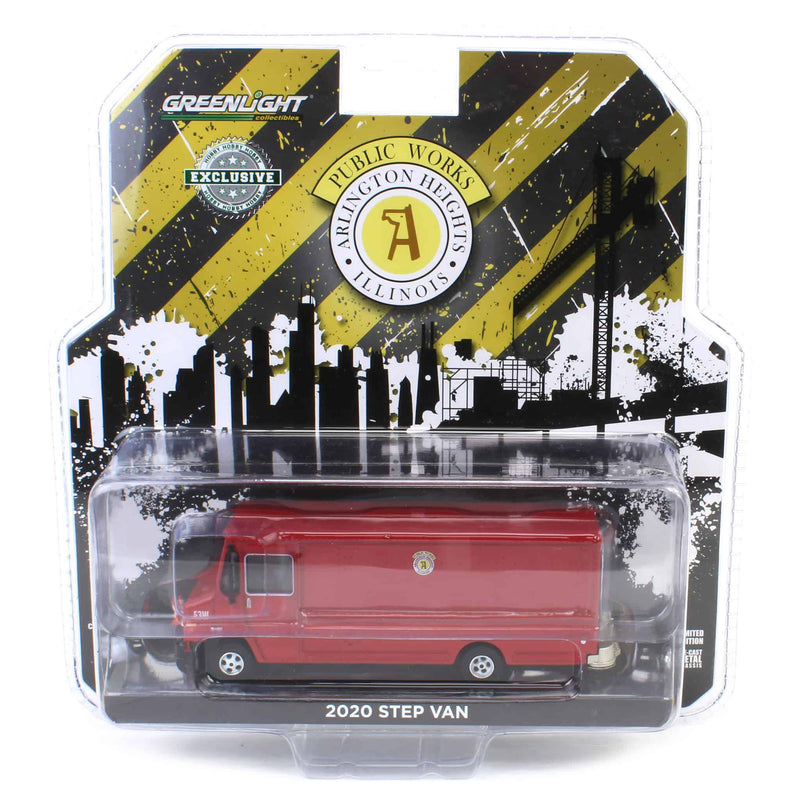 1/64 2020 Step Van with Traffic Cone Mounts, Village of Arlington Heights, Hobby Exclusive