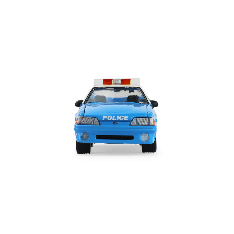 1/64 1987 Ford Mustang Foxbody, New York City Police Department (NYPD), Hobby Exclusive by GreenLight Collectibles