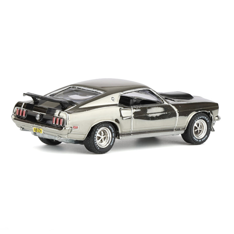 1/64 1969 Ford Mustang BOSS 429, Silver Chrome Edition, John Wick (2014), Hobby Exclusive