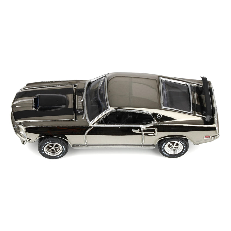 1/64 1969 Ford Mustang BOSS 429, Silver Chrome Edition, John Wick (2014), Hobby Exclusive