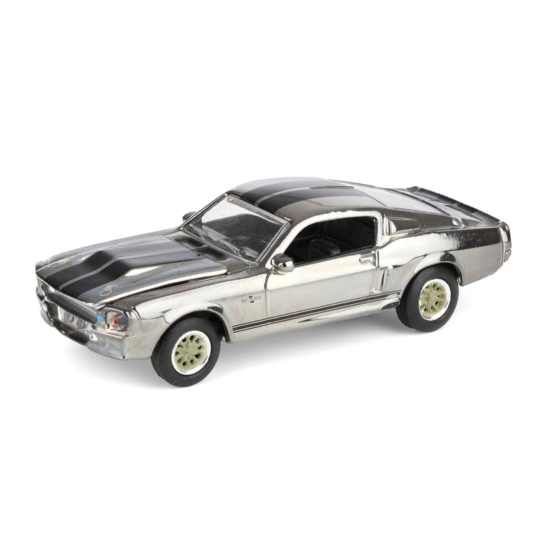 1/64 1967 Ford Mustang "Eleanor", Silver Chrome Edition, Gone in Sixty Seconds (2000), Hobby Exclusive