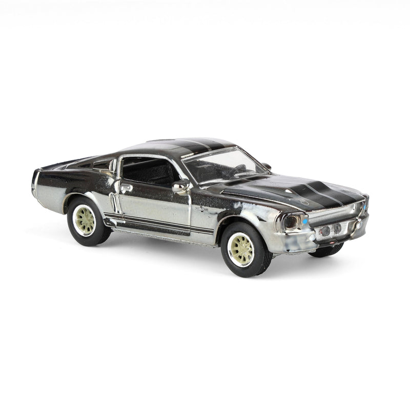 1/64 1967 Ford Mustang "Eleanor", Silver Chrome Edition, Gone in Sixty Seconds (2000), Hobby Exclusive