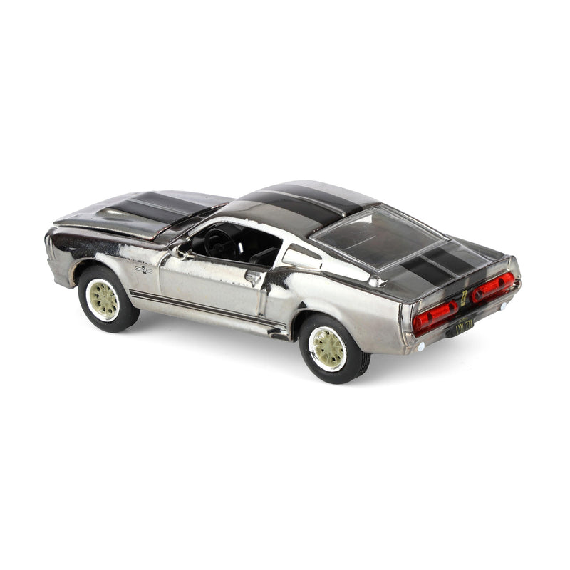 1/64 1967 Ford Mustang "Eleanor", Silver Chrome Edition, Gone in Sixty Seconds (2000), Hobby Exclusive