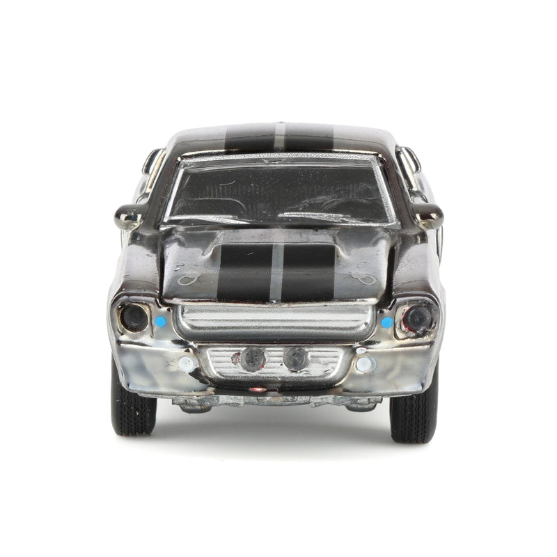 1/64 1967 Ford Mustang "Eleanor", Silver Chrome Edition, Gone in Sixty Seconds (2000), Hobby Exclusive