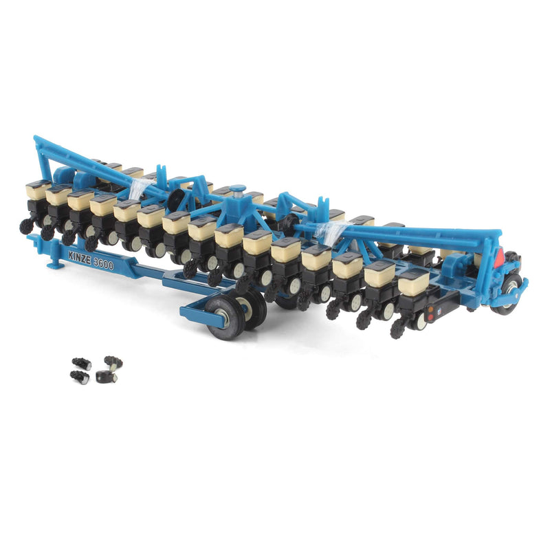 (B&D) 1/64 Kinze Kenworth W900 Semi Truck with Kinze 3600 Planter & Drop Trailer by Gottman Toys, Limited Edition - Damaged Item