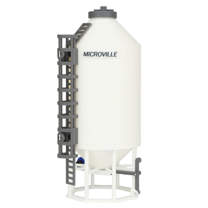 1/64 16-03 Smooth Wall Hopper Bin by Microville Toys