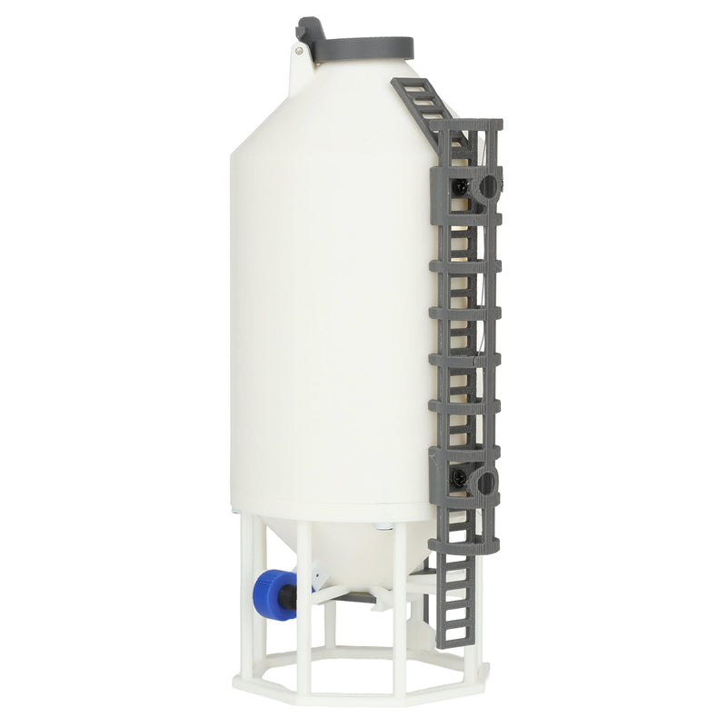 1/64 16-03 Smooth Wall Hopper Bin by Microville Toys