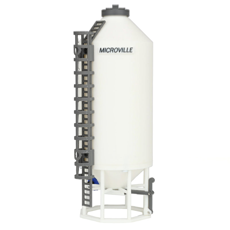 1/64 16-04 Smooth Wall Hopper Bin by Microville Toys