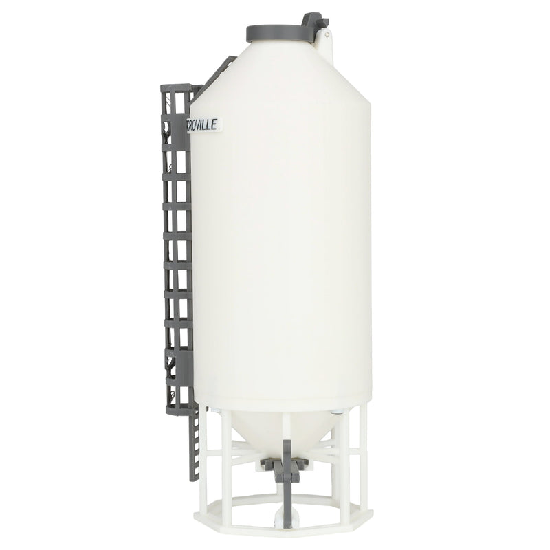 1/64 16-04 Smooth Wall Hopper Bin by Microville Toys