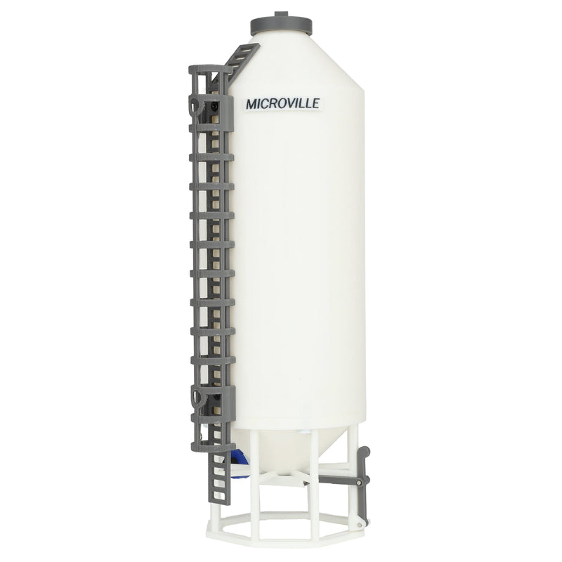 1/64 16-05 Smooth Wall Hopper Bin by Microville Toys