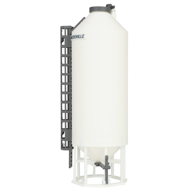 1/64 16-05 Smooth Wall Hopper Bin by Microville Toys