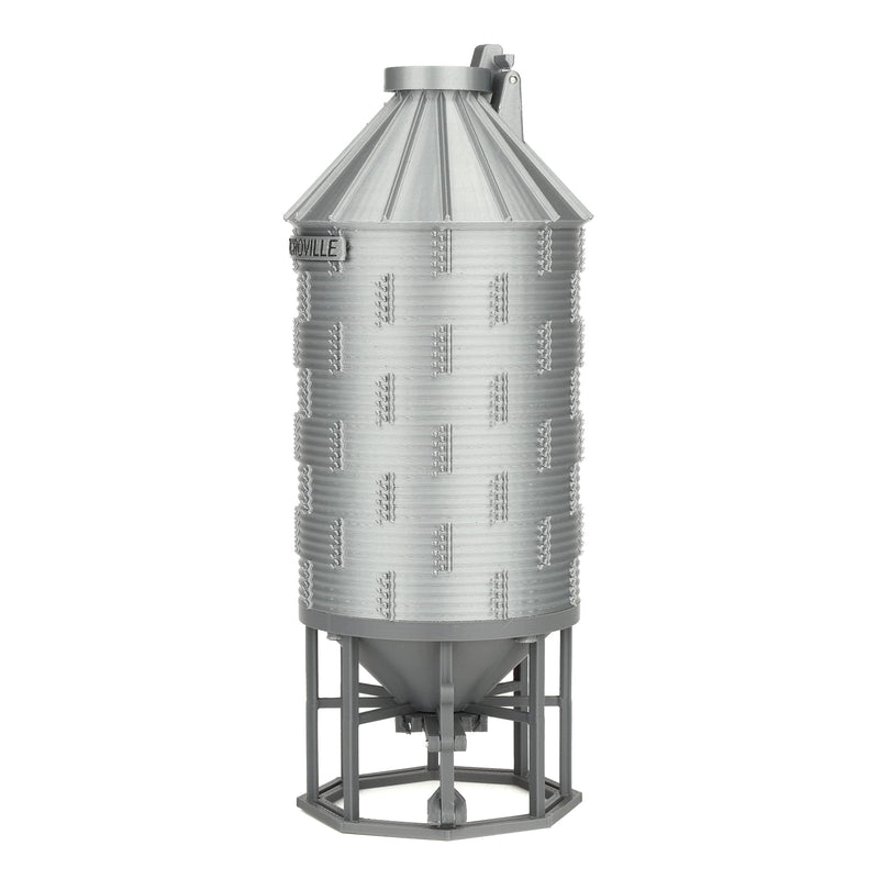 1/64 16-08 Corrugated Hopper Bin by Microville Toys