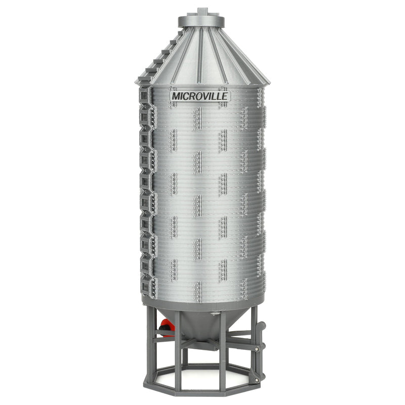 1/64 16-10 Corrugated Hopper Bin by Microville Toys