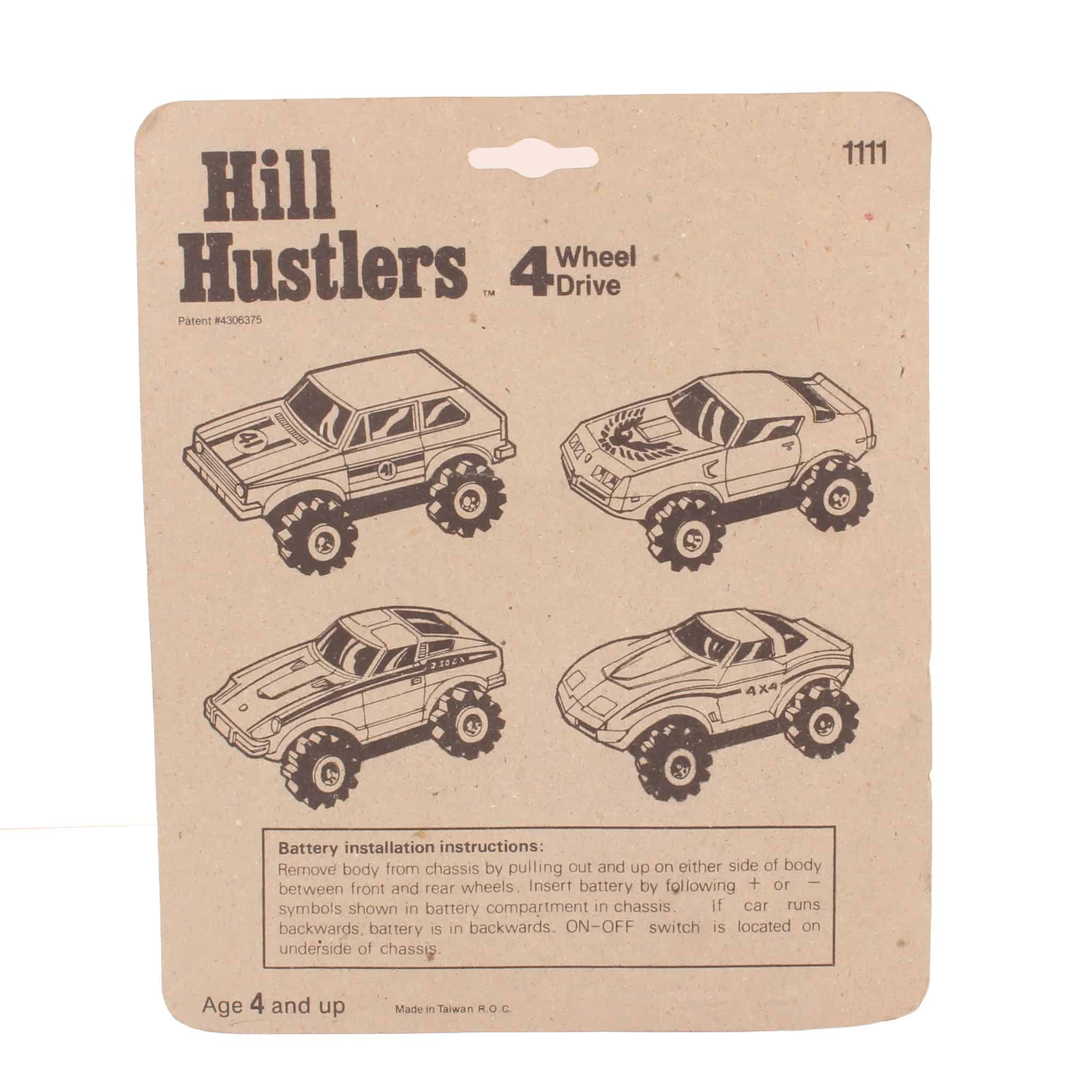 bunchです。 Sealed Datsun 280ZX 4x4 Hill Hustlers Car by Schaper Stomper