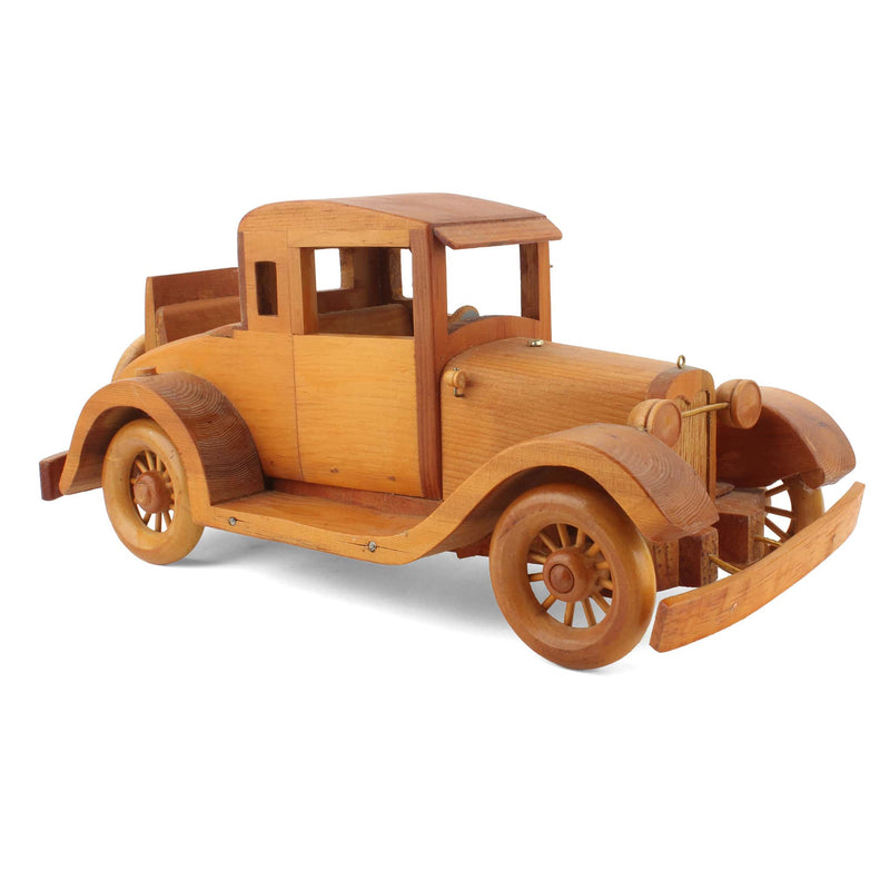 Hand Made Wood 1930's Style Car by James Young