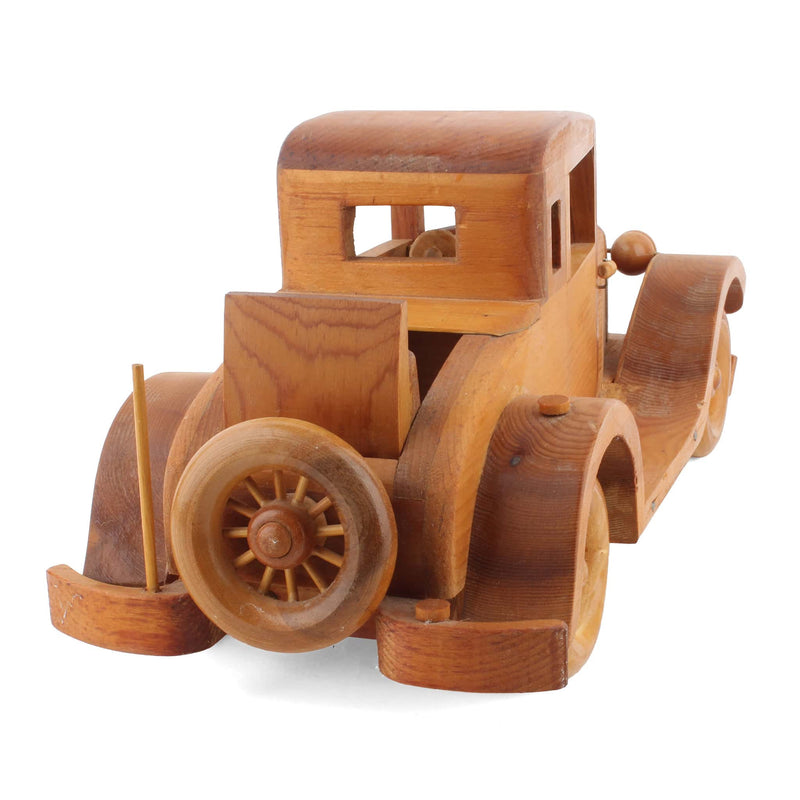 Hand Made Wood 1930's Style Car by James Young