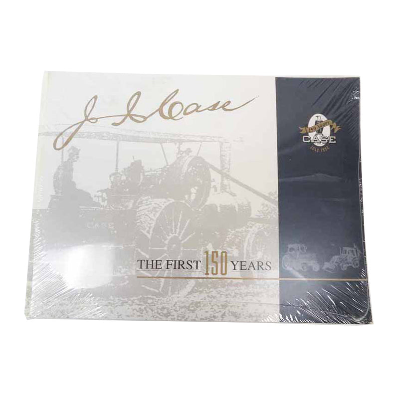 (B&D) JI CASE First 150 Years Paperback Book - Missing Plastic Seal