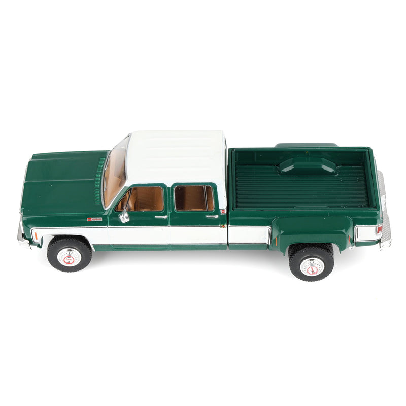1/64 1973 GMC Sierra Grande 3500 Crew Cab Dually, Green & White, Limited Edition IXO Models