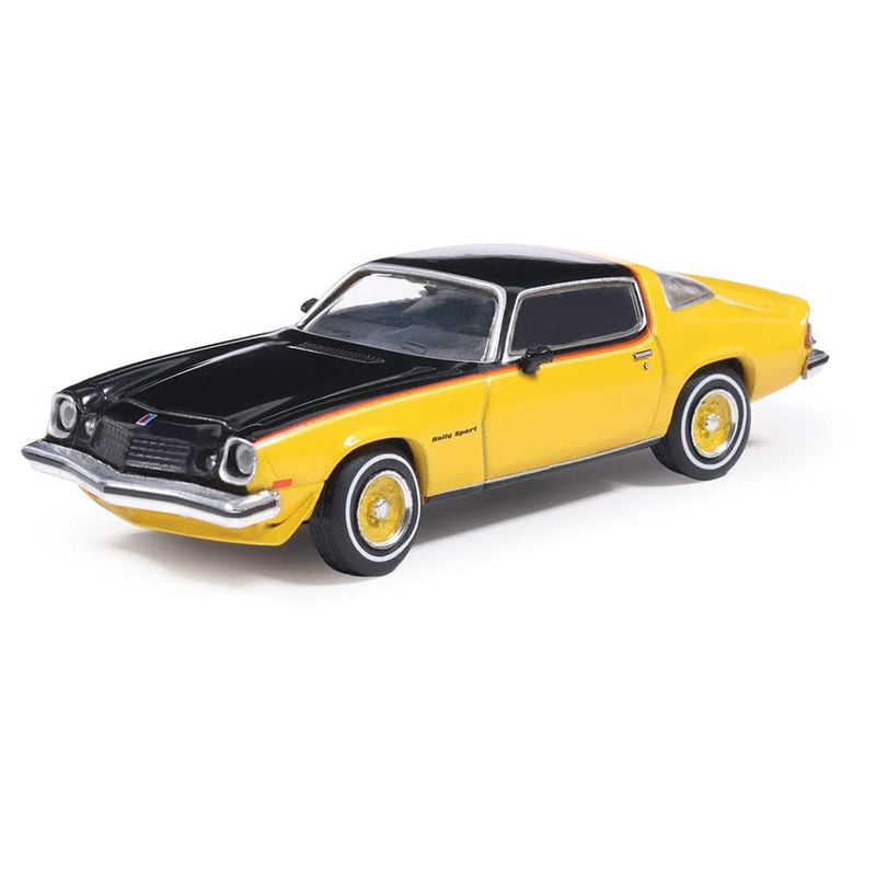 1/64 1976 Chevrolet Camaro Rally Sport Bright Yellow and Black by IXO America