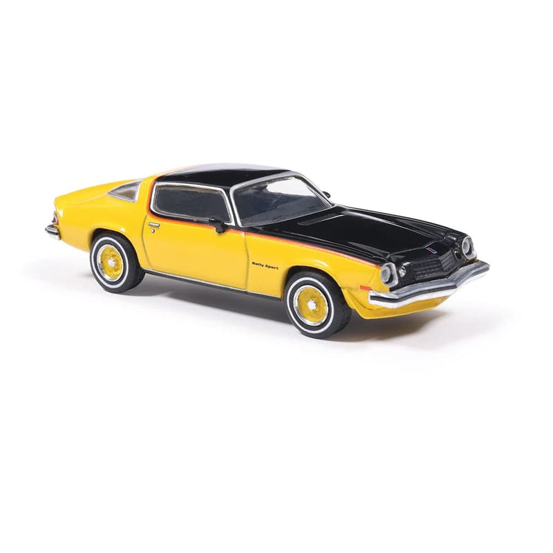1/64 1976 Chevrolet Camaro Rally Sport Bright Yellow and Black by IXO America