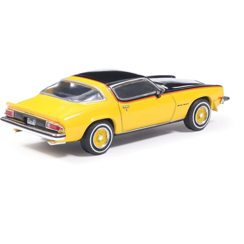 1/64 1976 Chevrolet Camaro Rally Sport Bright Yellow and Black by IXO America