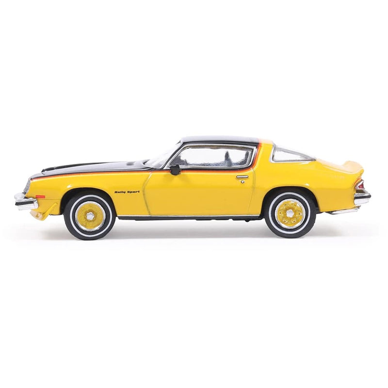 1/64 1976 Chevrolet Camaro Rally Sport Bright Yellow and Black by IXO America