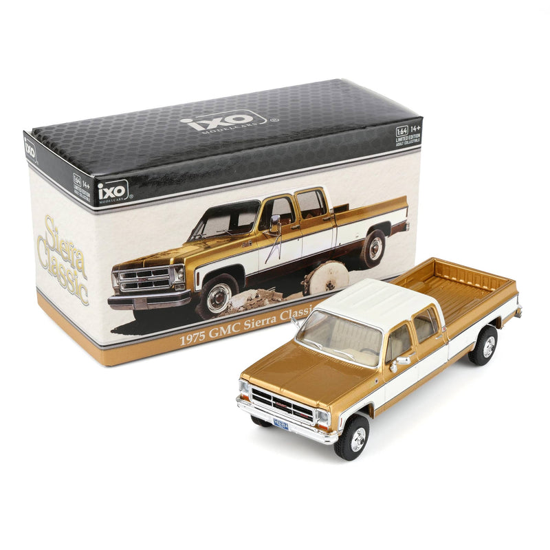1/64 1975 GMC Sierra Classic Yuba Gold by IXO America