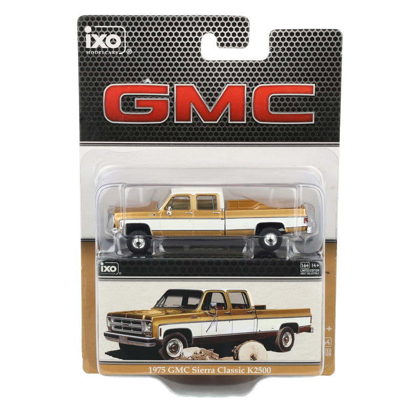 1/64 1975 GMC Sierra Classic Yuba Gold by IXO America